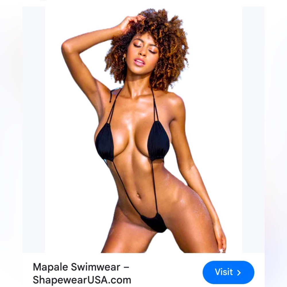 Black Women's Swimwear